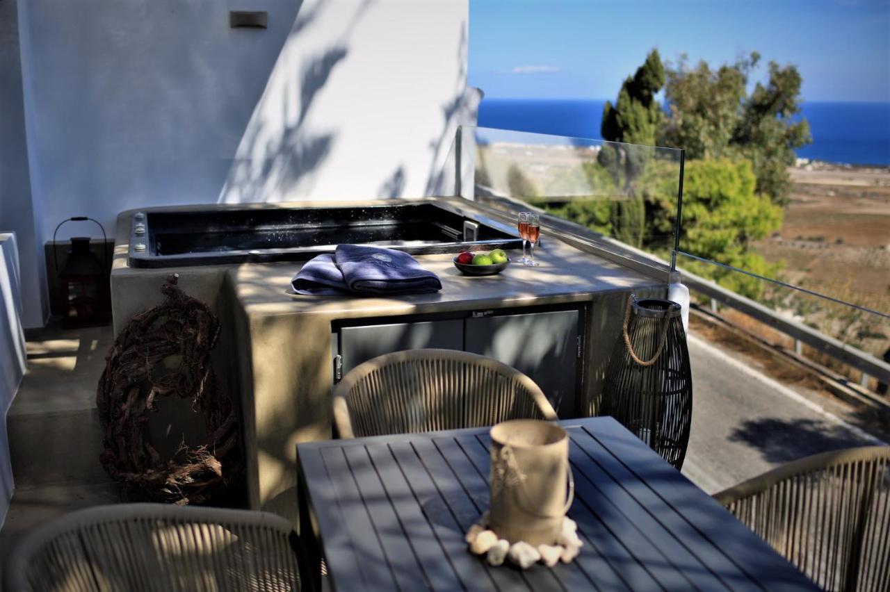 A Lux Villas Santorini Éxo Goniá Eksteriør bilde